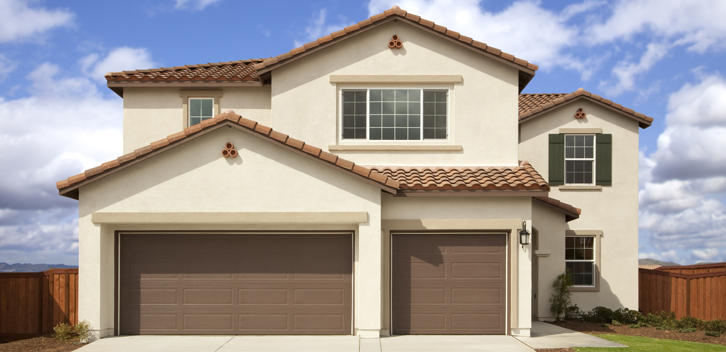 A house bought with an FHA mortgage