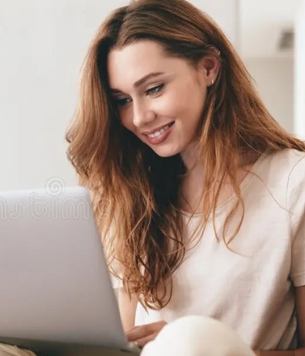 Woman Happy After Buying a House 